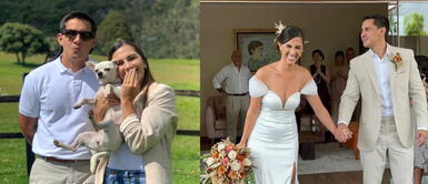 Manuela Camacho se casó este fin de semana con Roberto Britto. Manuela Camacho reveló que fue ‘choteada’ por su ahora esposo para salir cuando se conocieron