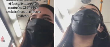 Niña canta “La vaca lola” en el bus y todos los pasajeros se suman a la melodía Pasajeros cantan ‘La vaca lola’ junto a niña en el bus