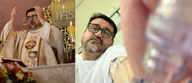 Padre Omar sobrevive a tres infartos cerebrales Padre Omar Buenaventura logró sobrevivir a tres infartos cerebrales