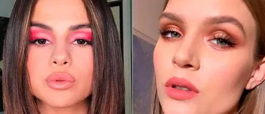 sombra color rosa tendencias Las sombras de ojos rosa en tonos suaves y vibrantes marca tendencia de belleza este 2022