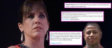 Pamela Vértiz es criticada por entrevista a Andy Polo Pamela Vértiz celebra el rating de 'Día D', pero cibernautas critican su entrevista a Andy Polo
