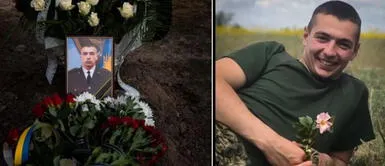 Dmytro Kotenko murió cerca de la ciudad sureña de Jersón y fue enterrado en Leópolis. El solitario funeral de un soldado ucraniano: “Vi cómo enterraban a mi mejor amigo lejos de su hogar”