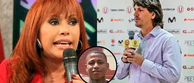 Magaly Medina puso en tela de juicio a la administración de Universitario de Deportes Magaly Medina critica a Jean Ferrari: "Los hinchas de Universitario no golpean a las mujeres"