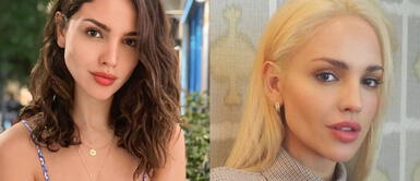 Eiza González y cambio de look platino Eiza González le dice sí al rubio platino con un intenso cambio de look en Londres