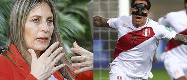 Maricarmen Alva mostró su indignación por el gol robado. Alva: “Nuestra selección merece ir al mundial de fútbol, es increíble que no hayan revisado el VAR”