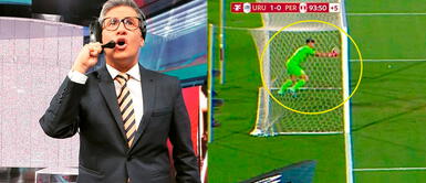 Erick Osores se enojó por el gol no cobrado a la selección peruana. Erick Osores enfurece con polémico arbitraje: "No me jod..., es gol"