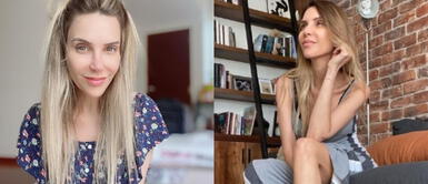 Juliana Oxenford lleva pantalones palazzo Juliana Oxenford refleja el poder de los pantalones palazzo en look 'black and white'