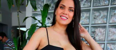 Hija de Andrea San Martín con vestido tul Hija de Andrea San Martín luce como una princesa de Disney con un encantador vestido turquesa