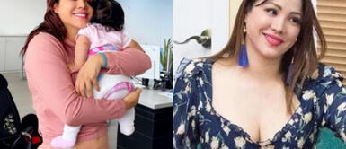 Lesly Castillo reveló el mal que padece su pequeña Lesly Castillo: bebé de la modelo fue diagnosticada con displasia severa