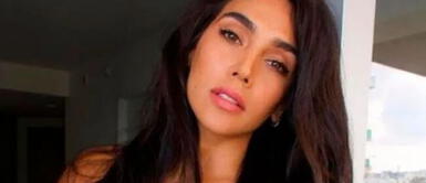 Vania Bludau y bikini naranja Vania Bludau inicia el día con un impactante y atractivo trikini invadido de energía