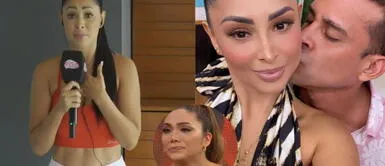 Pamela Franco sintió incomodidad cuando los medios han tocado el tema de Christian Domínguez, su pareja, y el pasado con Isabel Acevedo. Pamela Franco tras revelaciones de Christian Domínguez e Isabel Acevedo: “cuando cierras un pasado ni siquiera lo piensas, no lo tocas”