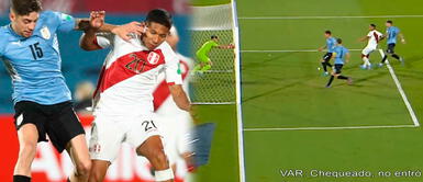 Uruguay ganó en el Centenario de Montevideo, a pesar de una gran polémica. La victoria lo llevó al Mundial Qatar 2022 Perú vs. Uruguay: análisis en 3D demuestra que el gol de Miguel Trauco debió ser validado | VIDEO