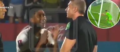 Renato Tapia y su reclamo al árbitro brasilero Renato Tapia y su reclamo a Anderson Daronco: "Nos vas a dejar sin Mundial"
