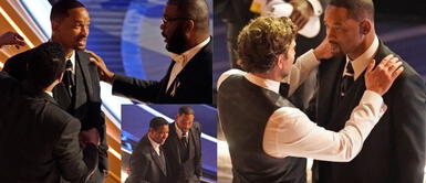 Denzel Washington, Bradley Cooper y Tyler Perry acuden donde Will Smith en los Oscar 2022. Will Smith: Denzel Washington, Bradley Cooper y Tyler Perry le brindaron su apoyo en los Oscar 2022 | VIDEO