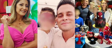 Karla Tarazona salió al frente y explicó por qué Christian Domínguez no fue a la fiesta de cumpleaños de Valentino. Christian Domínguez: Karla Tarazona lo defiende y cuenta por qué el cantante no fue al cumpleaños de su hijo Valentino