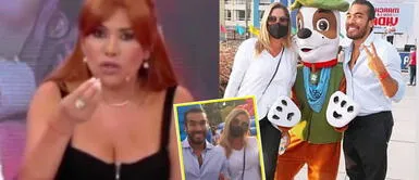 Magaly Medina se indigna porque Sofía Franco se luce junto a Álvaro Paz de la Barra luego de protagonizar casos de violencia. Sofía Franco se muestra junto a Álvaro Paz de la Barra en medio de la campaña política por el sillón municipal