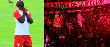 Luis Advíncula se pronunció tras el banderazo de la hinchada. Luis Advíncula se mostró emocionado al ver el apoyo de la afición peruana afuera del hotel