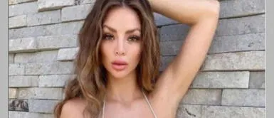 Sheyla Rojas y vestido ‘cut out’ de terciopelo Sheyla Rojas se impone con un vestido vanguardista que fusiona el terciopelo y el 'cut out'