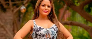 Flor Polo con vestido cocktail en very peri Florcita Polo lleva la delicadeza y elegancia en un impoluto vestido cocktail