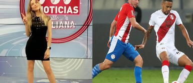Juliana Oxenford alentó a la selección peruana durante su partido. Perú vs. Paraguay: Juliana Oxenford respondió a tuitero que le dijo que nadie vería su programa por el partido