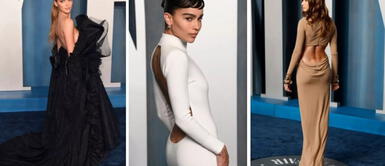 Los escotes más sensuales ahora se llevan en la espalda El escote más sensual ahora es el de la espalda, lo declaran Zoë Kravitz, Hailey Bieber y Kendall Jenner