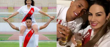 Christian Cueva brindó emotivo mensaje a su esposa Pamela López en redes. Christian Cueva celebra victoria de Perú junto a Pamela López: "Salud esposa"