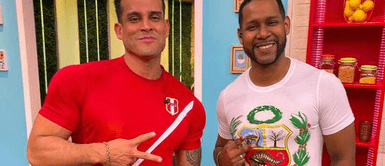 Christian Domínguez fue víctima de una broma de Guiselo Christian entona el "Contigo Perú", pero Edson le pide que solo cante "El gusano"