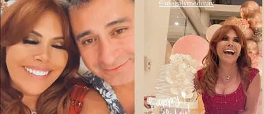 Alfredo Zambrano tiró la casa por la ventana para festejar los 59 años de Magaly Medina. Alfredo Zambrano sorprendió a Magaly con fiesta por sus 59 años