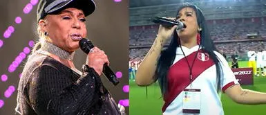 Lucía de la Cruz resondra a Daniela Darcourt Lucía de la Cruz recomienda a Daniela Darcourt: "El Himno Nacional se canta con vestido"