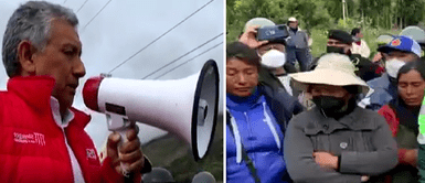 Ministro de Energía y Minas conversa con pobladores de Junín: Ministro de Energía y Minas conversa con pobladores de Junín: "Estamos en una crisis internacional"