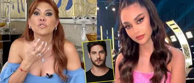 Magaly Medina le aconseja a Janick Maceta que piense bien sobre la relación que tendría con el actor Andrés Wiese. Magaly Medina le hace una advertencia a Janick Maceta acerca de su relación con Andrés Wiese | VIDEO