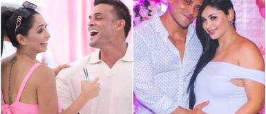 Christian Domínguez y Pamela Franco muy enamorados Christian dedica emotivo y amoroso mensaje a Pamela Franco: “Eres mi mejor amiga”