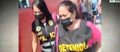 Venezolana pedía dinero a familia peruana para dejarlos vivir en paz. Detienen a venezolana por extorsionar con S/5.000 a madre de familia: “Paga para seguir viviendo feliz”