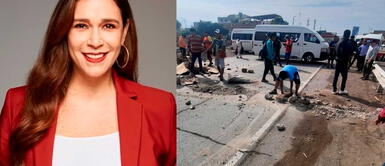 Verónica Linares 'cuadra' a colectivero por quejarse de operativos y multas de la ATU Verónica Linares 'cuadra' a colectivero por quejarse de operativos y multas de la ATU