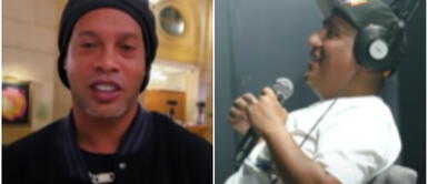 Jorge Luna sorprendido por saludo de Ronaldinho (Hablando Huevadas) Jorge Luna recibe saludo de Ronaldinho por su cumpleaños: “Feliz de saber que tú has puesto mi nombre en tu hijo”