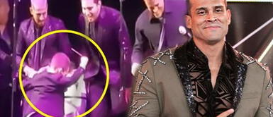 Hijo de Christian Domínguez se luce al bailar en concierto al lado de su papá y su orquesta: Hijo de Christian Domínguez y Karla Tarazona se roba show en concierto: "Serás gigante"