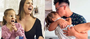 Andrea San Martín no le permitió a Juan Víctor llevarse a su hija. Andrea San Martín da positivo a COVID-19 y no permite que Juan Víctor se lleve a su hija