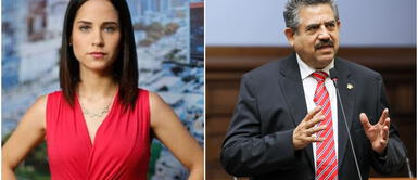 Sigrid Bazán llamó sinvergüenza a Manuel Merino, quien aseguró que la prensa se calla y no informa sobre la masacre en las protestas. Bazán a Merino tras asegurar que la prensa se “calla ante la masacre ocurrida en las protestas”: “Hay que ser bien sinvergüenza”