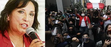 Dina Boluarte envió mensaje a los peruanos. Boluarte advirtió que corresponde al Ejecutivo, junto al Congreso, escuchar las demandas expresadas