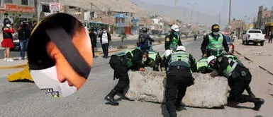 Policía llora desconsoladamente tras resultar herido en marcha: Justo cuando mi hijo va a nacer Policía llora desconsoladamente tras resultar herido en marcha: "Justo cuando mi hijo va a nacer"