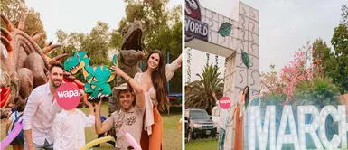 Sully Sáenz y su exesposo juntos en alucinante fiesta por cumpleaños de su hijo Sully Sáenz celebra alucinante fiesta por cumpleaños de su hijo