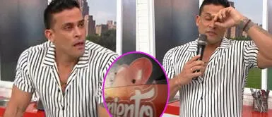 Christian Domínguez llora por ataque a bus de Puro Sentimiento Christian Domínguez llora por ataques a bus de Puro Sentimiento: "Un músico está herido"