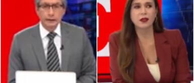 Federico y Verónica molestos con vándalos de manifestación en Ica Federico Salazar y Verónica Linares a protestantes de Ica por violencia: “Dejaremos de informar”