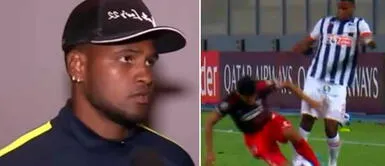 Aldair Rodríguez fue expulsado en el minuto 88 tras una fuerte falta contra Robert Rojas Aldair Rodríguez tras falta contra defensa de River Plate: "No tuve mala intención" | VIDEO