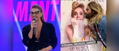 Johanna San Miguel confirma que se vio con Stefano Salvini Johanna San Miguel confirma que se vio con Stefano Salvini