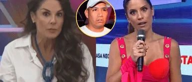 Rebeca Escribens se queja de que María Pía Copello es la engreída de Peter Fajardo. Rebeca Escribens le dijo a María Pía Copello que es “la engreída de Peter Fajardo”
