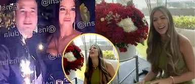 Sheyla Rojas celebra su primer año junto a Sir Winston. Sheyla Rojas celebra un año junto a Sir Winston, pero él la ‘chotea’ | VIDEO