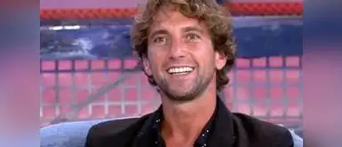 Antonio Pavón feliz con su hijo en España. Antonio Pavón feliz con su hijo en España.