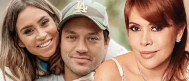 Julián Alexander repite regalos a Ethel Pozo y algunos fueron “canje”, según ‘Magaly TV La Firme Programa de Magaly Medina expone a novio de Ethel Pozo por darle regalos de canje