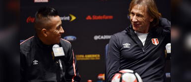 Ricardo Gareca habló sobre su relación con Christian Cueva. Ricardo Gareca explicó el motivo del abrazo a Christian Cueva tras el gol ante la 'Vinotinto'